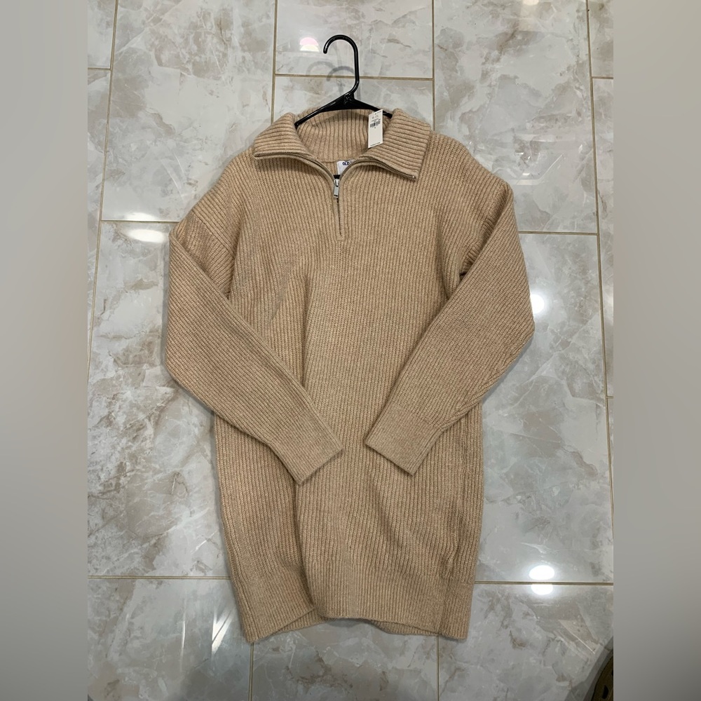 Old Navy NWT Knitted Cream Sweater Dress